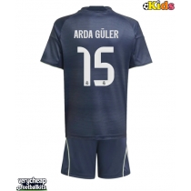 Real Madrid Arda Guler #15 Replica Away Minikit 2025-26 Short Sleeve (+ pants)